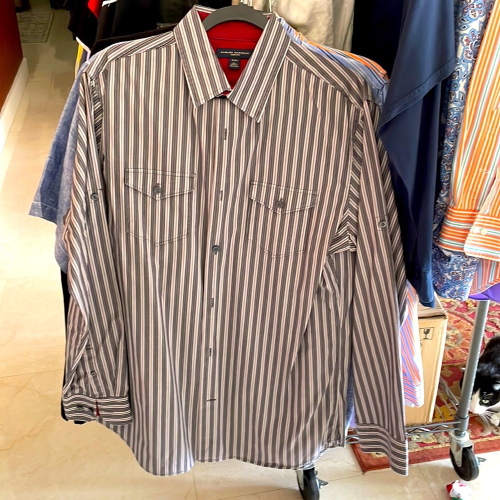 Size large 16/16.5 Banana Republic dress shirt